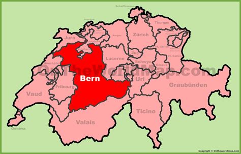 where is bern switzerland located.